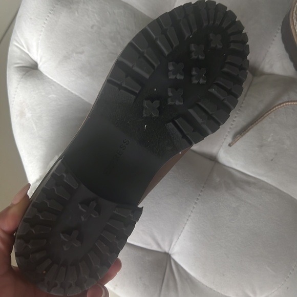 Brown faux fur booties - Picture 3 of 4